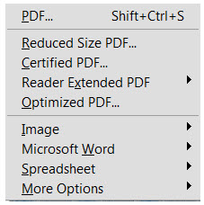 highlight adobe tools menu
