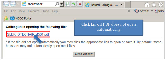 displaying step listed above