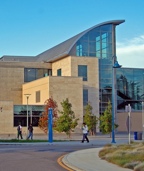 Exterior of CSUMB library