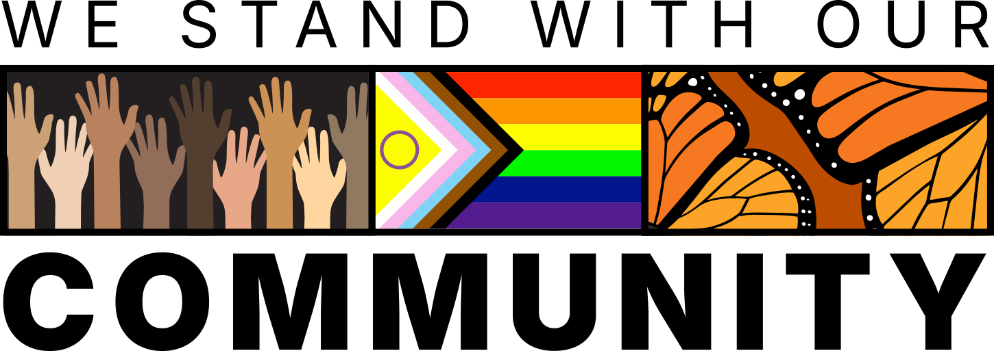 Stand with community logo