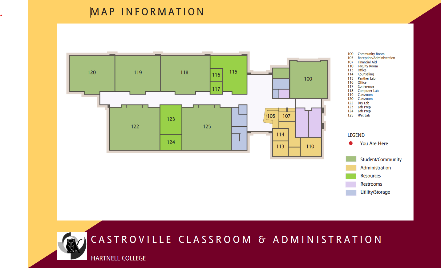 Castroville Center floor plan