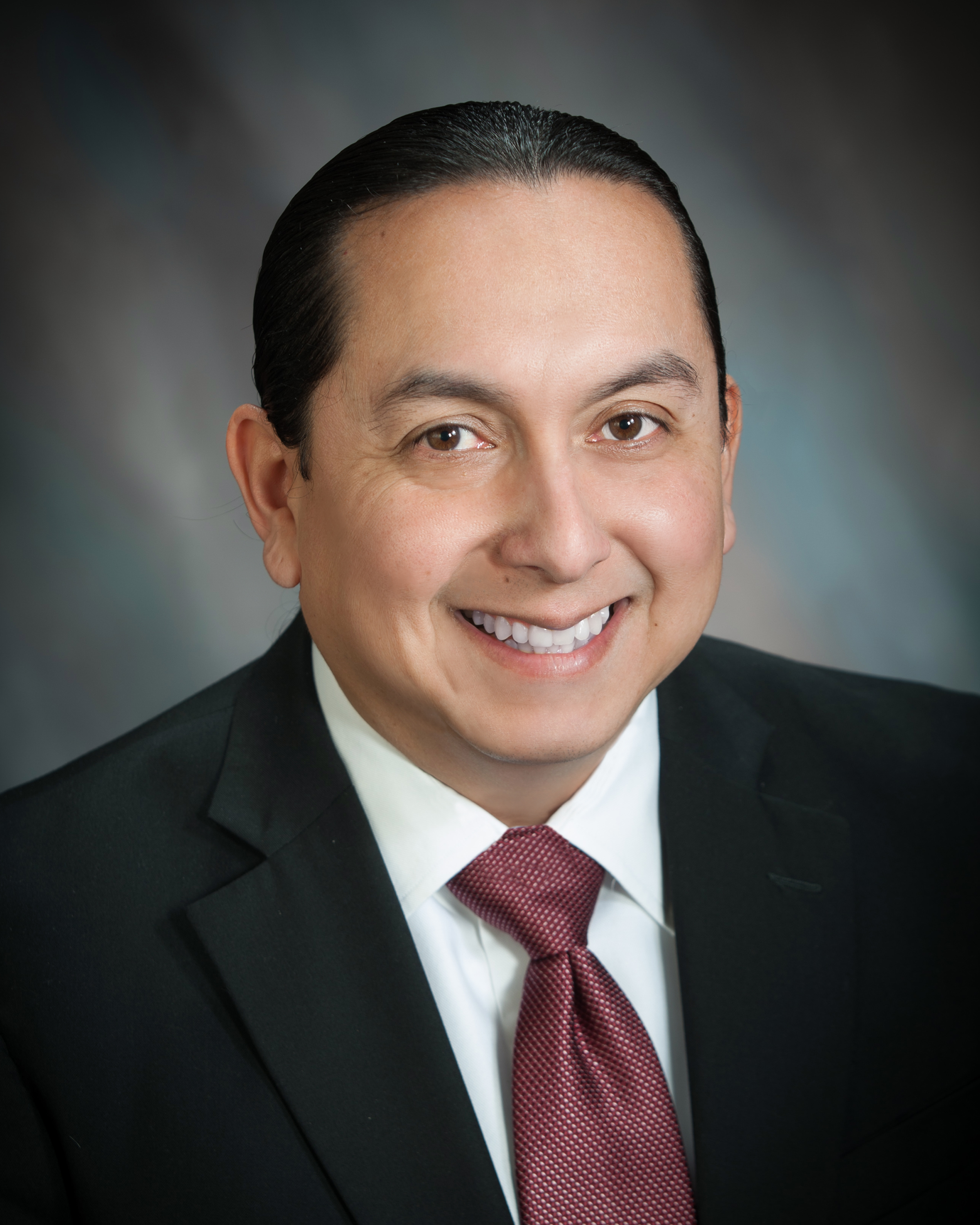 Board President Aurelio Salazar