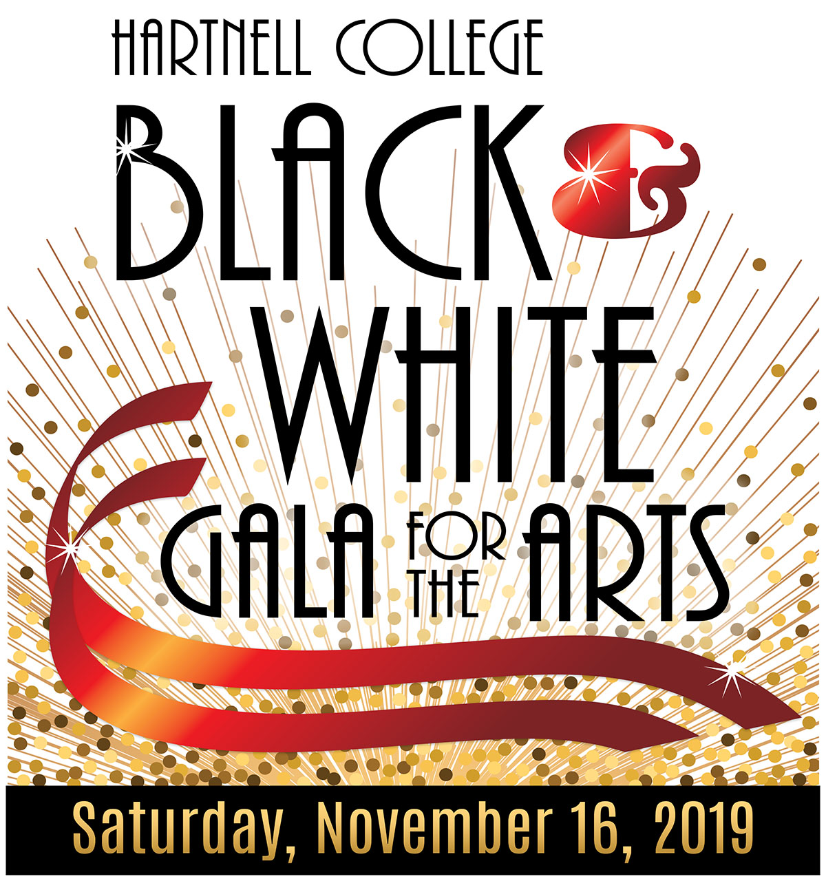 Hartnell's Black & White Gala for the Arts