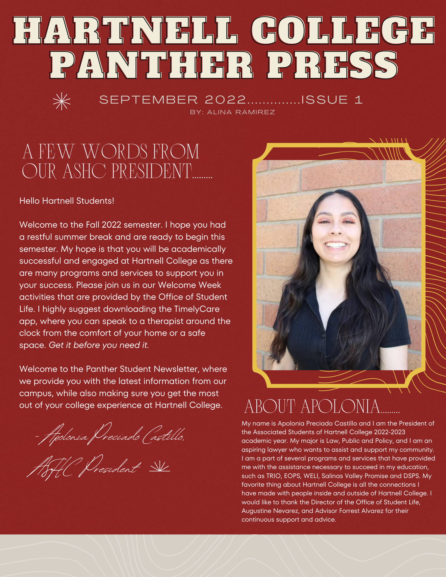 Panther Press Issue #1